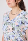 RESORT TOP - pink rose